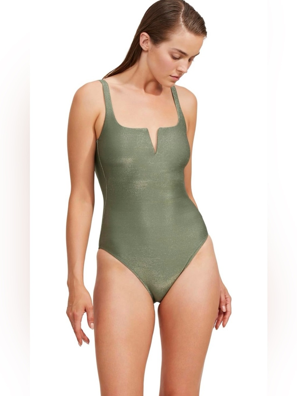 Gottex Luma Women's High End V Wire Insert One Piece Swimsuit- Removable Cups